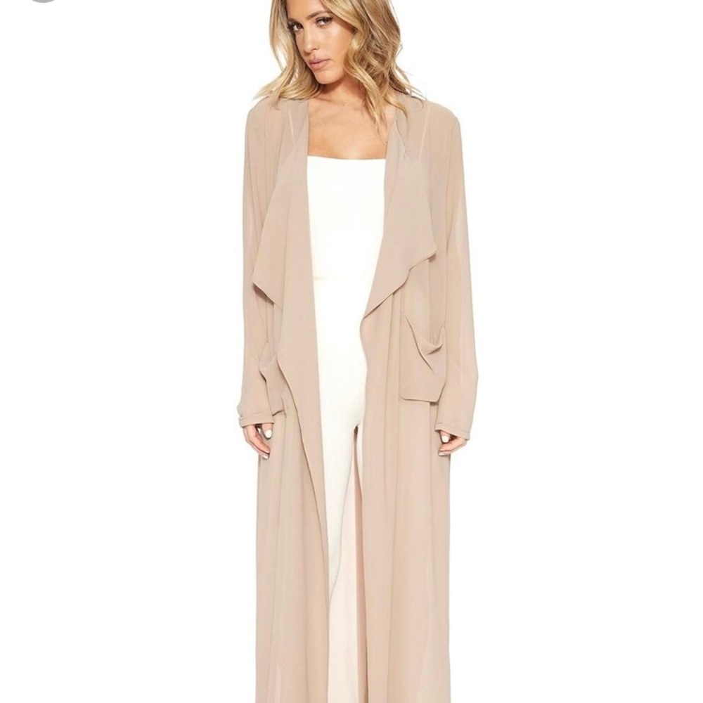 Naked Wardrobe Sheer Trench